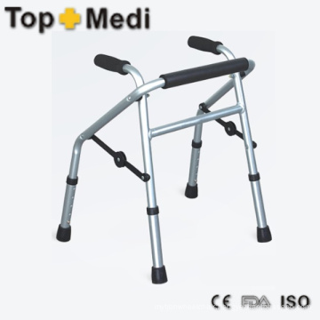 Folding Lightweight Aluminum Walking Aid Portable Rollator